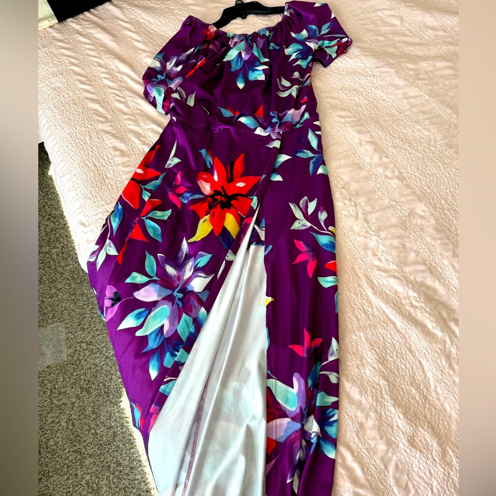 Worn once, dress with shorts